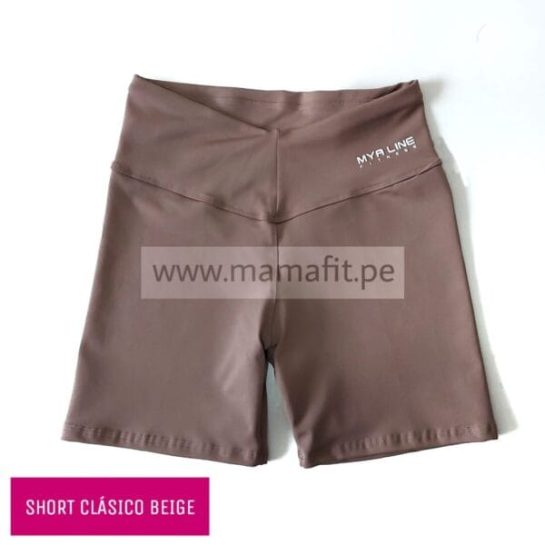 Short clásico beige (talla L)