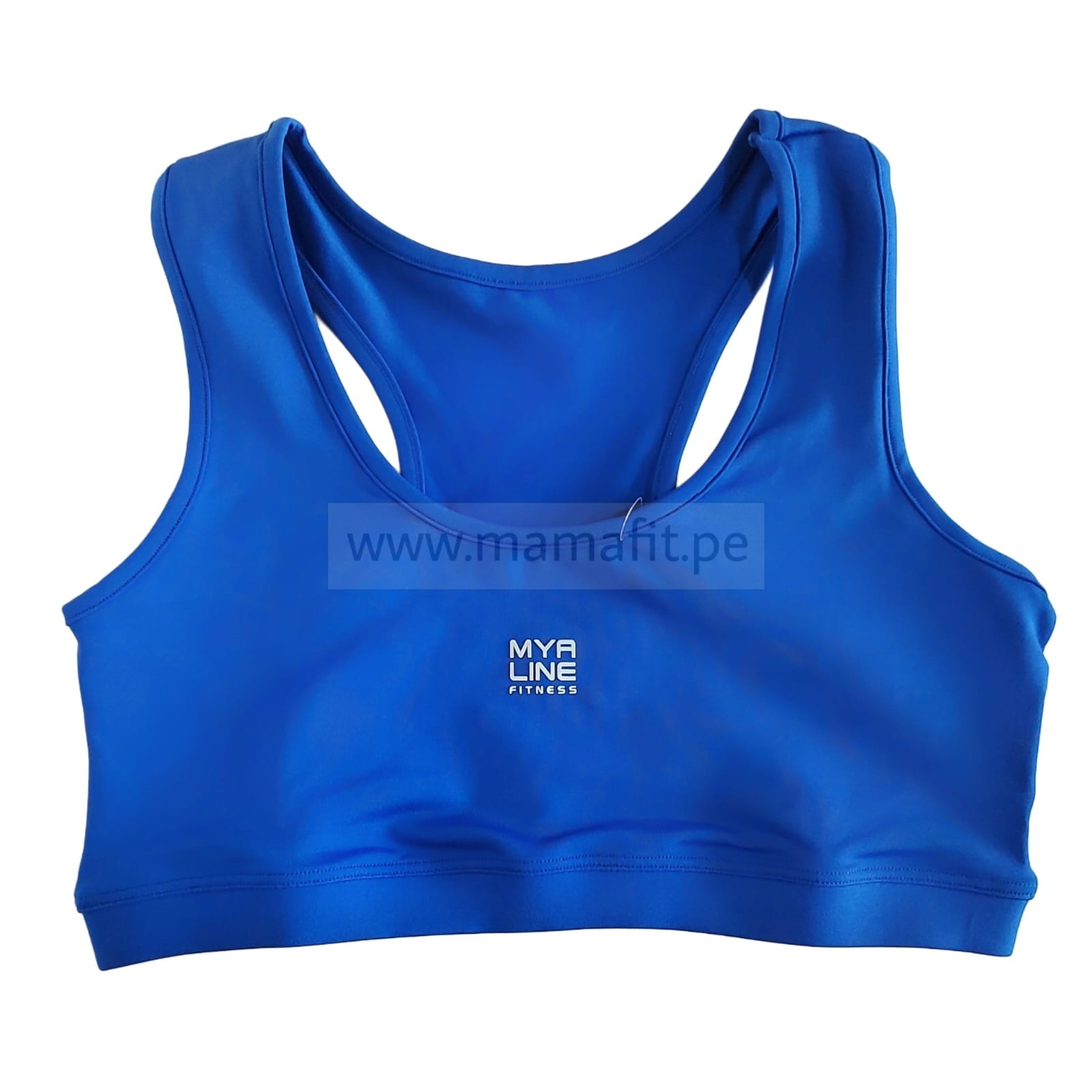 Top deportivo básico azulino - talla L