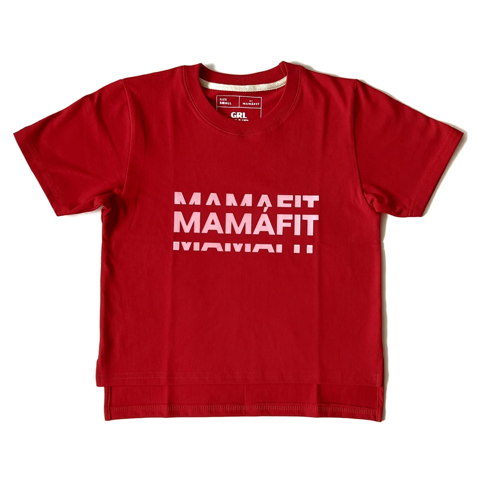 Polo deportivo Mamáfit rojo (talla S)