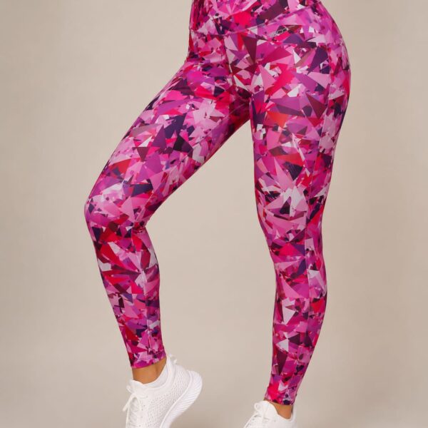 Tobillero colombiano print fucsia (S-M)