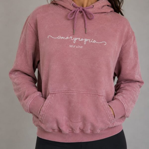 Polera amor propio rosa (S-M)