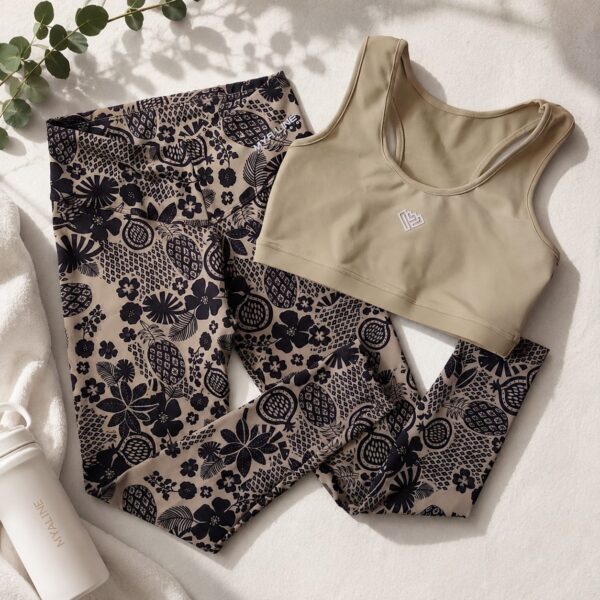 Conjunto print nude (S-M)