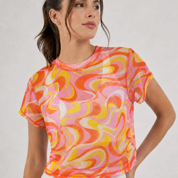 Sudadera tull naranja