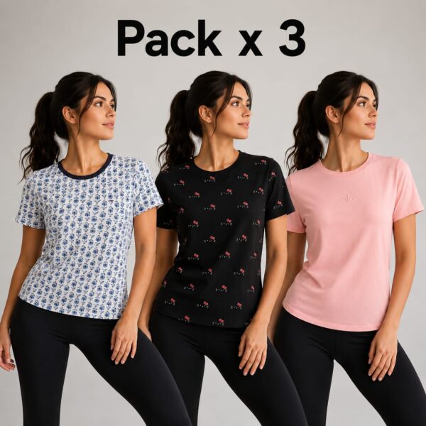 Pack x 3 polo cotton (talla L)