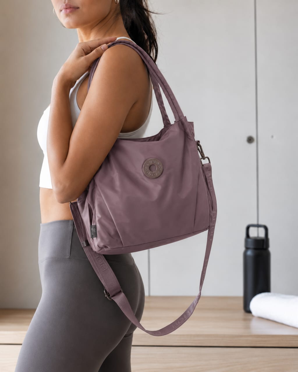 Bolso basic palo rosa