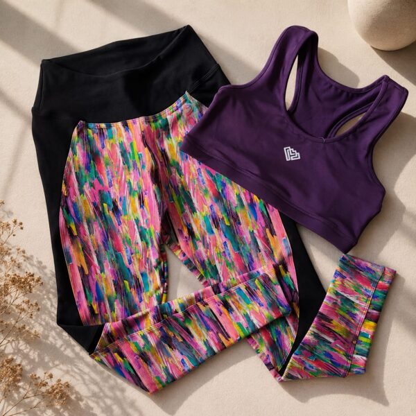Conjunto deportivo uva (talla L)
